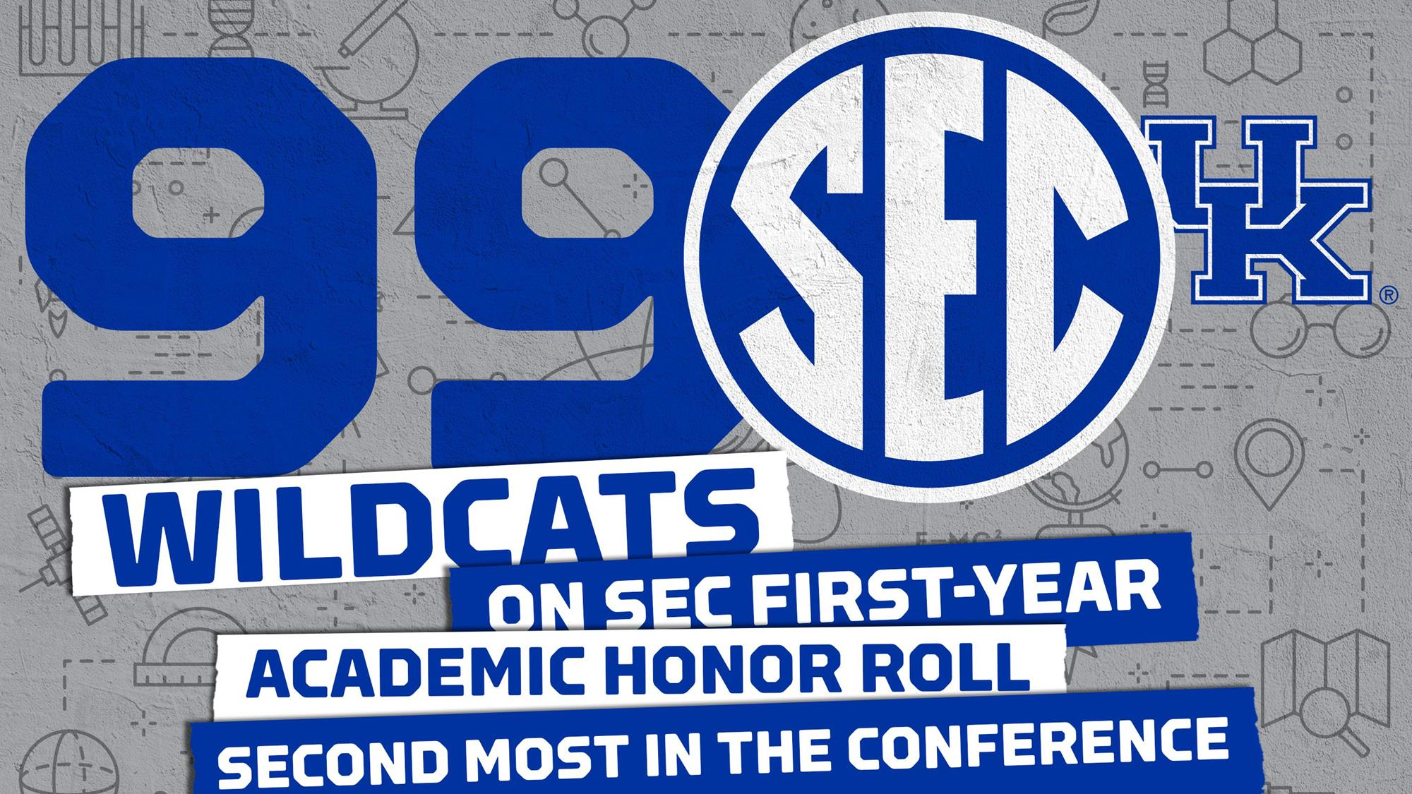 99 Wildcats on SEC First-Year Academic Honor Roll