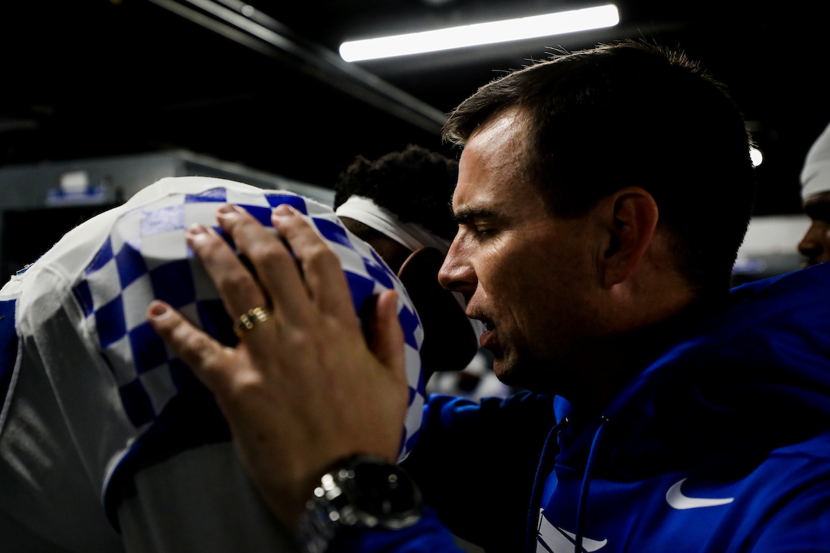 Aaron Hogue. Aaron Hogue.

Kentucky falls to Georgia 21-0.

Photo by Chet White | UK Athletics