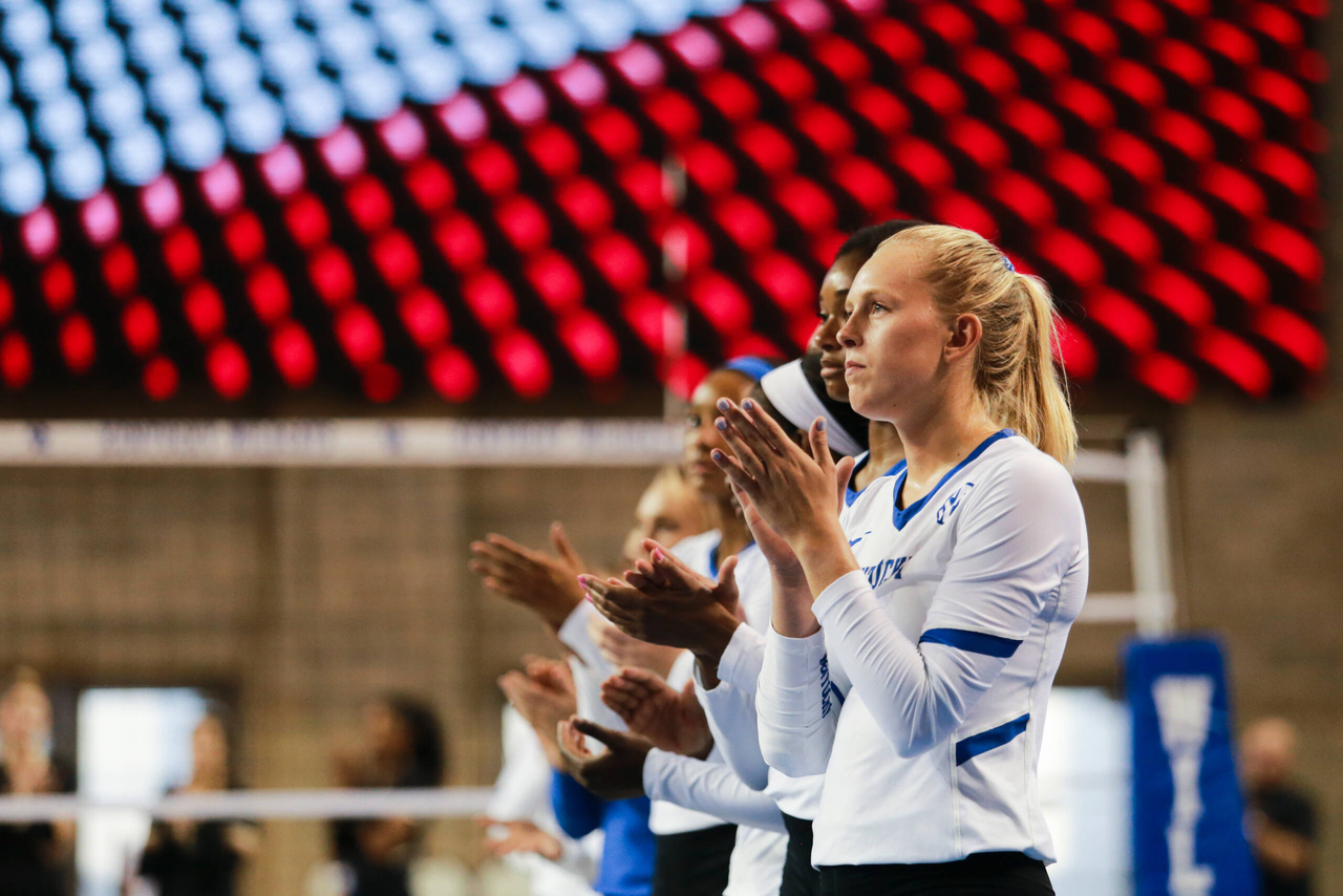 Alli Stumler.

UK falls to Purdue 2-3.  

Photo by Hannah Phillips | UK Athletics