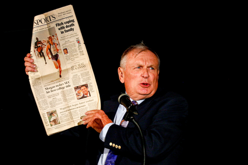 Don Weber. 

UK Athletics Hall of Fame. 

Photo by Eddie Justice | UK Athletics