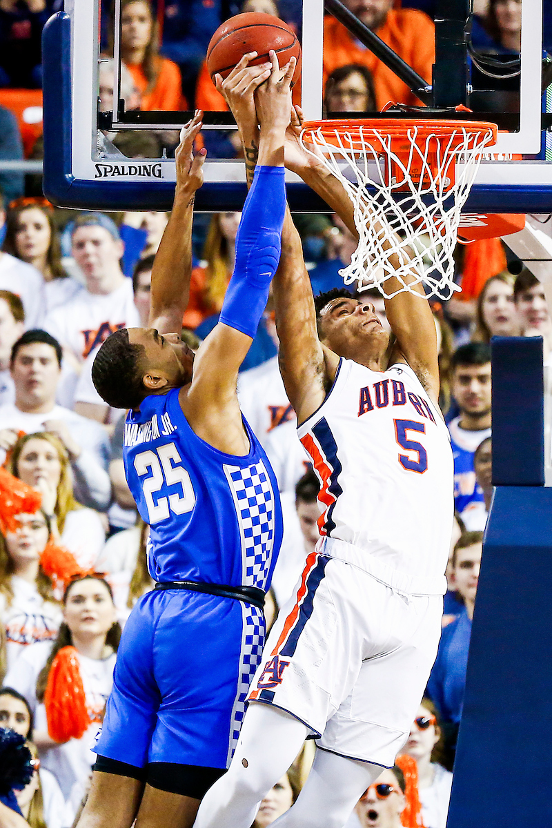 PJ Washington.

Kentucky beat Auburn 82-80 at Auburn Arena in Auburn, AL., on Saturday, January 19, 2019.

Photo by Chet White | UK Athletics