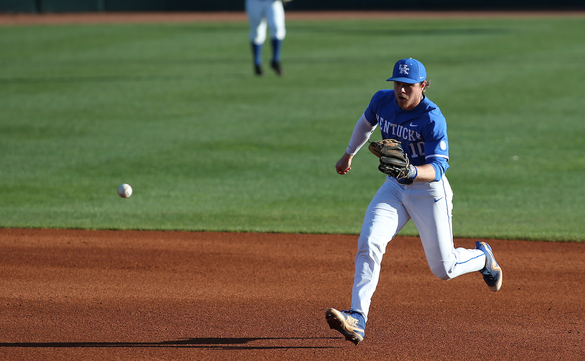 Luke Becker

The University of Kentucky baseball team defeats Western Kentucky University 4-3 on Tuesday, February 27th, 2018 at Cliff Hagan Stadium in Lexington, Ky.


Photo By Barry Westerman | UK Athletics