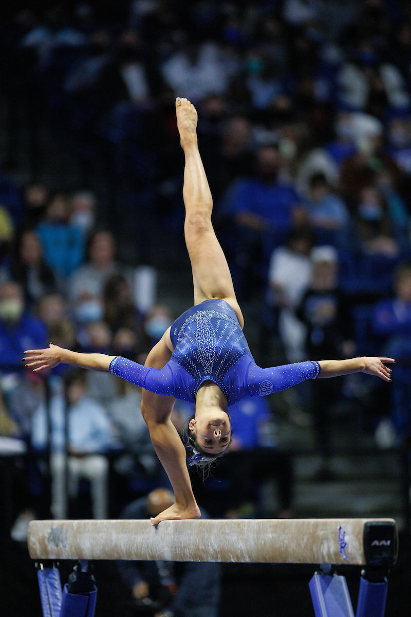 ISABELLA MAGNELLI.

Kentucky beats Ball State, 196.525-194.750.

Photo by Elliott Hess | UK Athletics