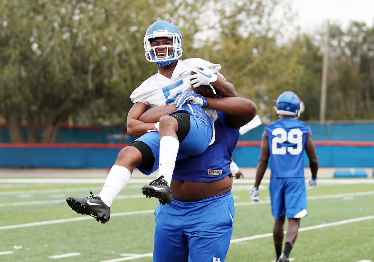Bowl Practice Day 3.

Photo by Britney Howard  | UK Athletics