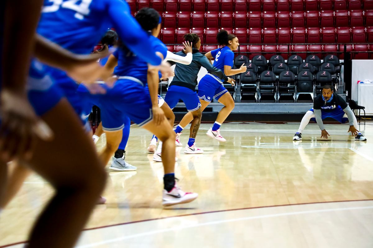 Lee Taylor.

Kentucky at Alabama shootaround.

Photo by Eddie Justice | UK Athletics