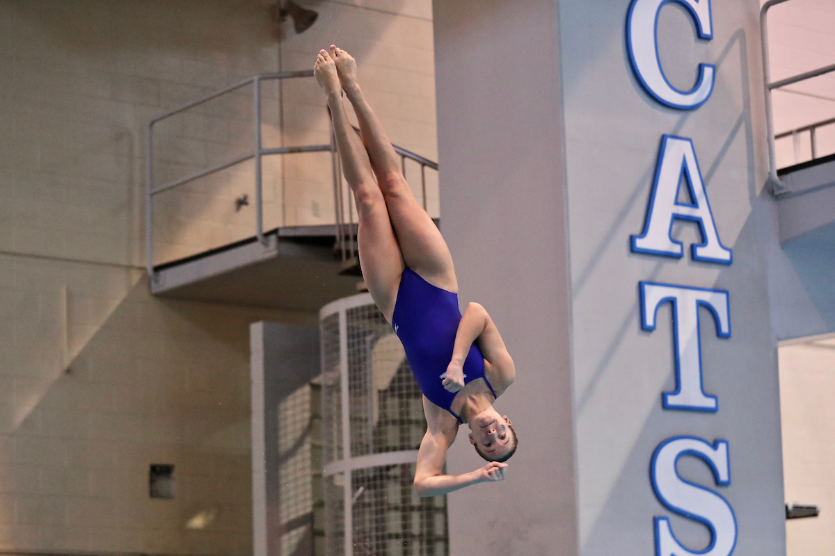 Kyndal Knight.

Kentucky Swim & Dive vs. Indiana & Notre Dame.

Photo by Noah J. Richter | UK Athletics