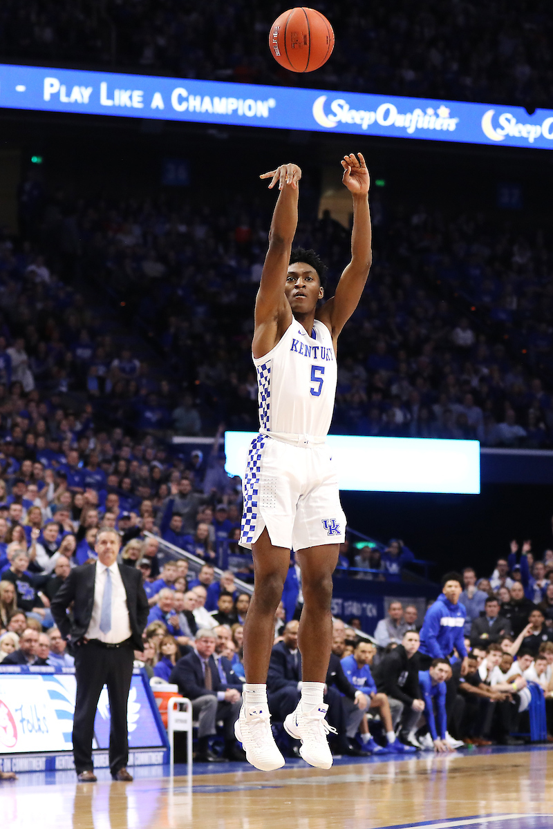 Immanuel Quickley.

Kentucky beats Auburn, 80 - 53.

Photo by Quinn Foster | UK Athletics