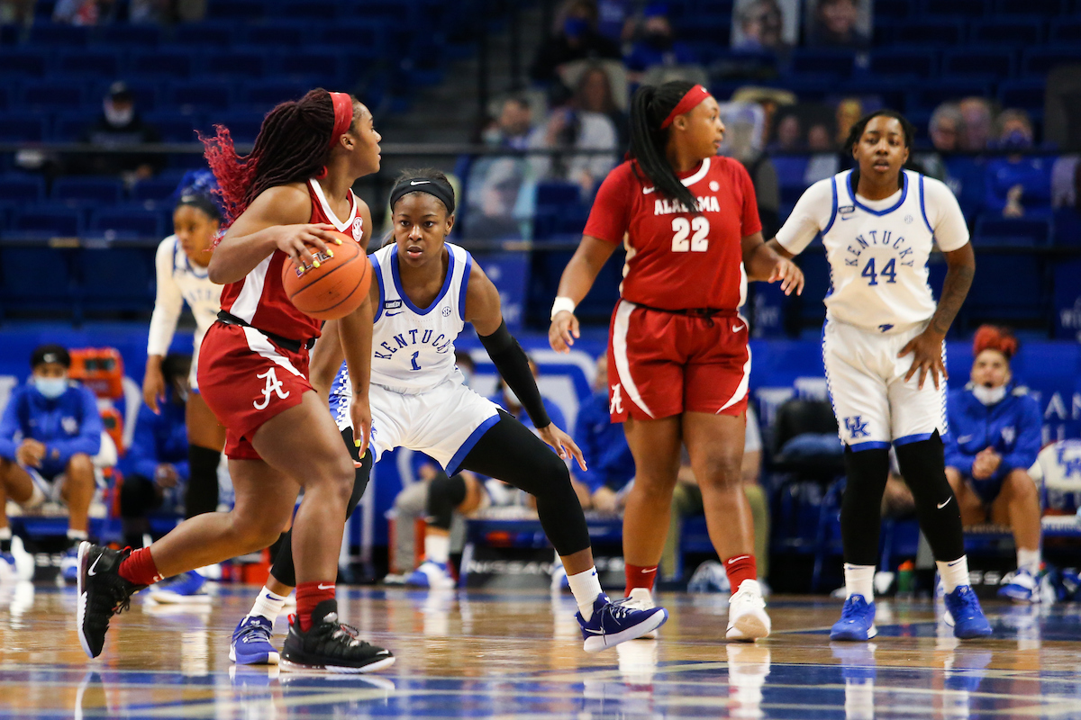 Robyn Benton.

Kentucky beats Alabama 81-68.

Photo by Hannah Phillips | UK Athletics