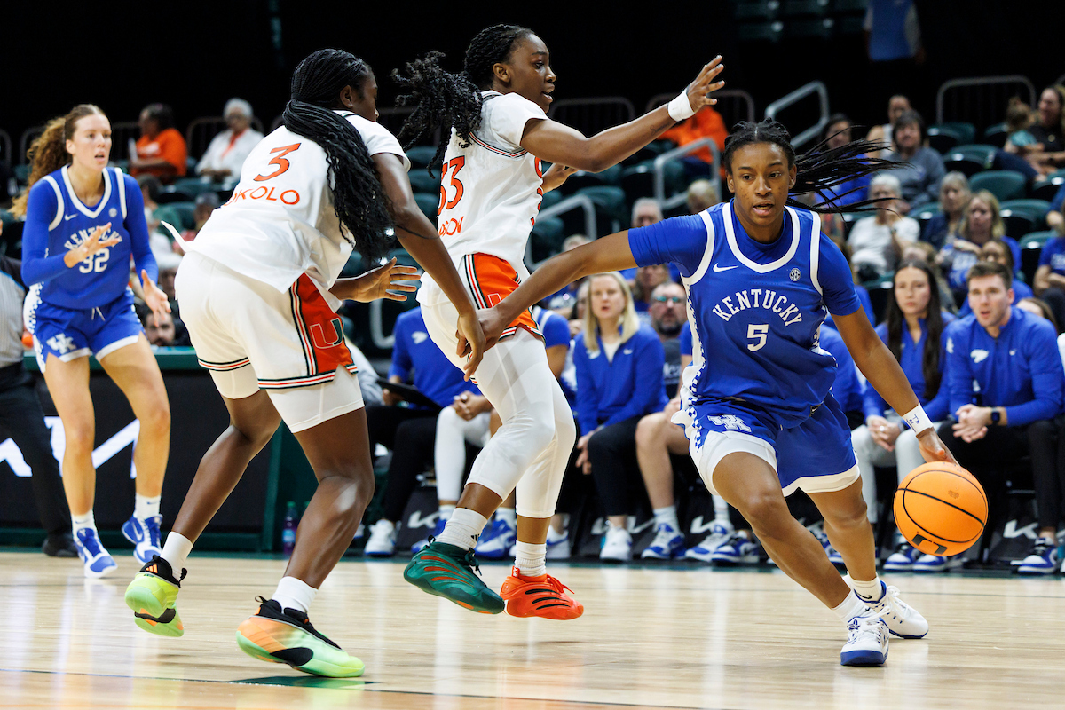 Kentucky-Miami Women's Basketball Photo Gallery