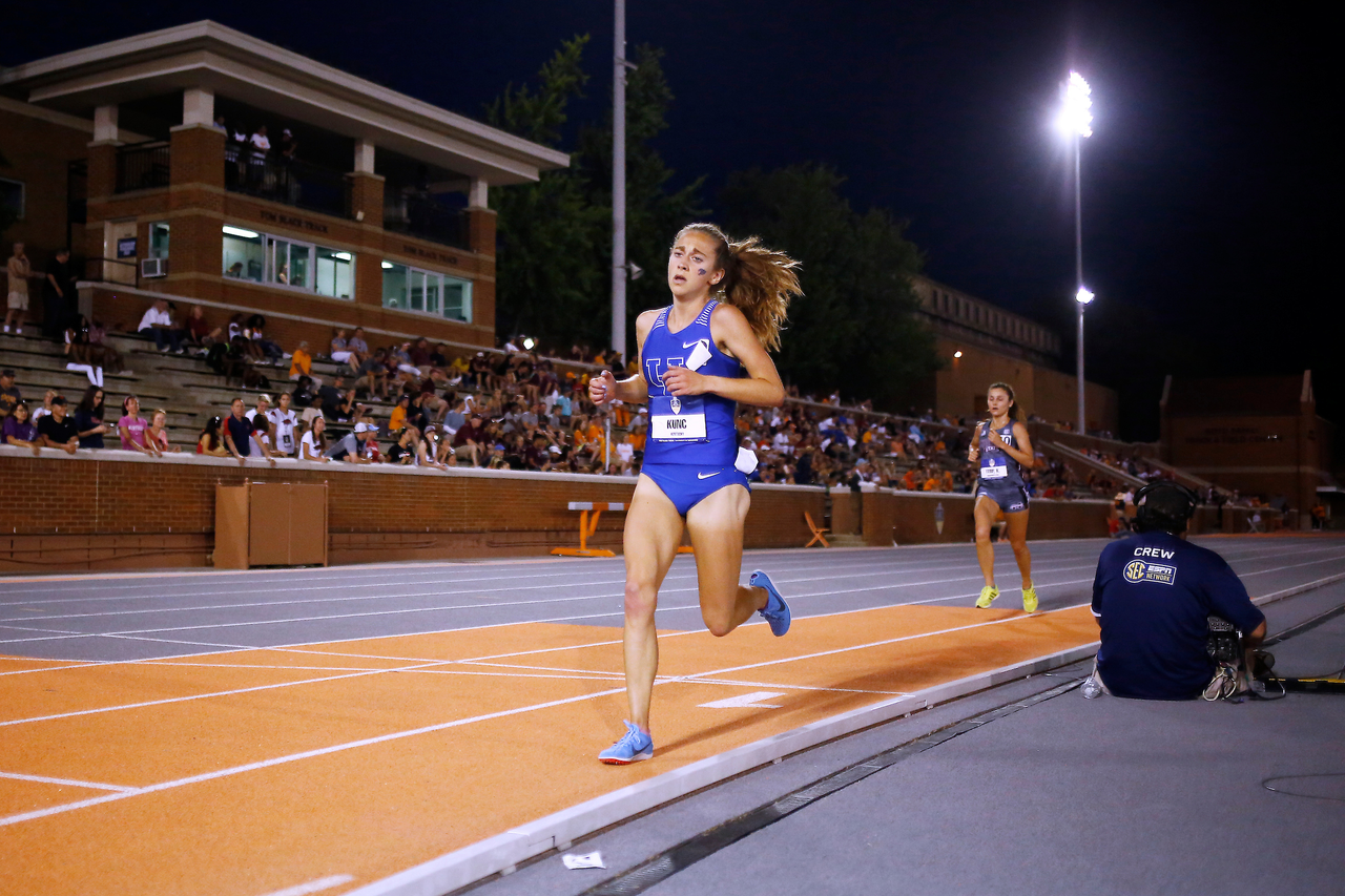 Katy Kunc.

Day three of the 2018 SEC Outdoor Track and Field Championships on Sunday, May 13, 2018, at Tom Black Track in Knoxville, TN.

Photo by Chet White | UK Athletics