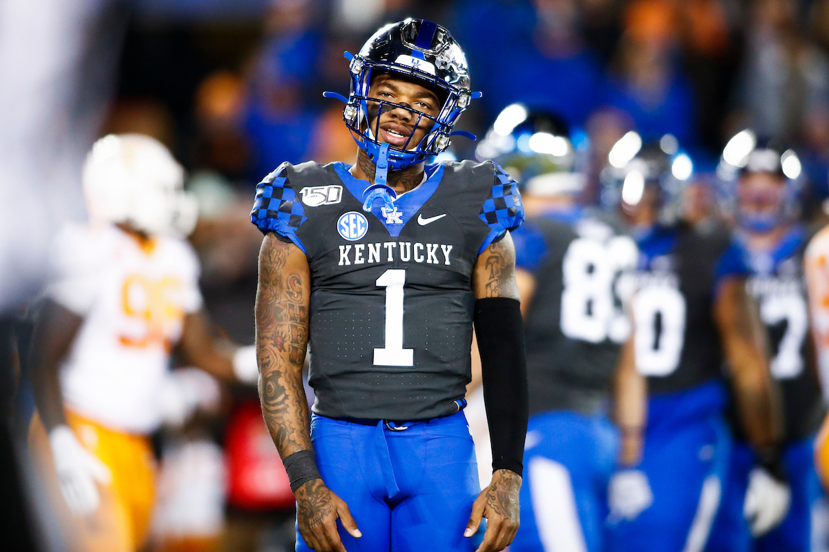 Lynn Bowden.

Kentucky falls to Tennessee 17-13.

Photo by Chet White | UK Athletics