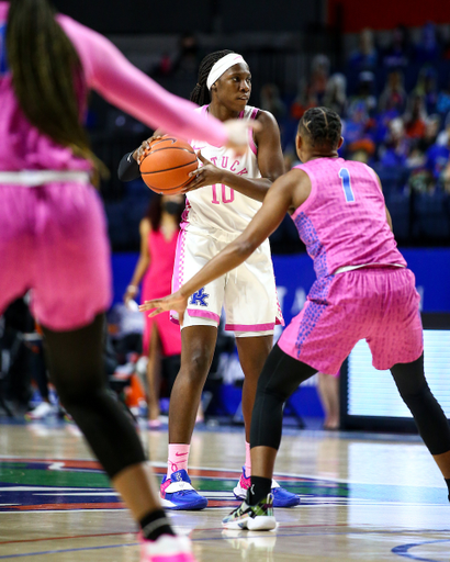 Rhyne Howard. 

Kentucky beats Florida 88-80.

Photo by Eddie Justice | UK Athletics