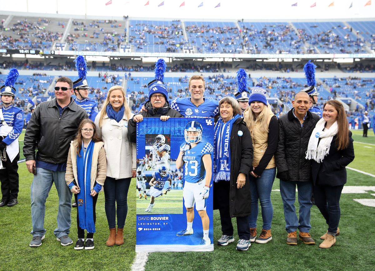David Bouvier


UK Football beats MTSU 34-23 on Senior Day at Kroger Field. 

Photo by Britney Howard | UK Athletics