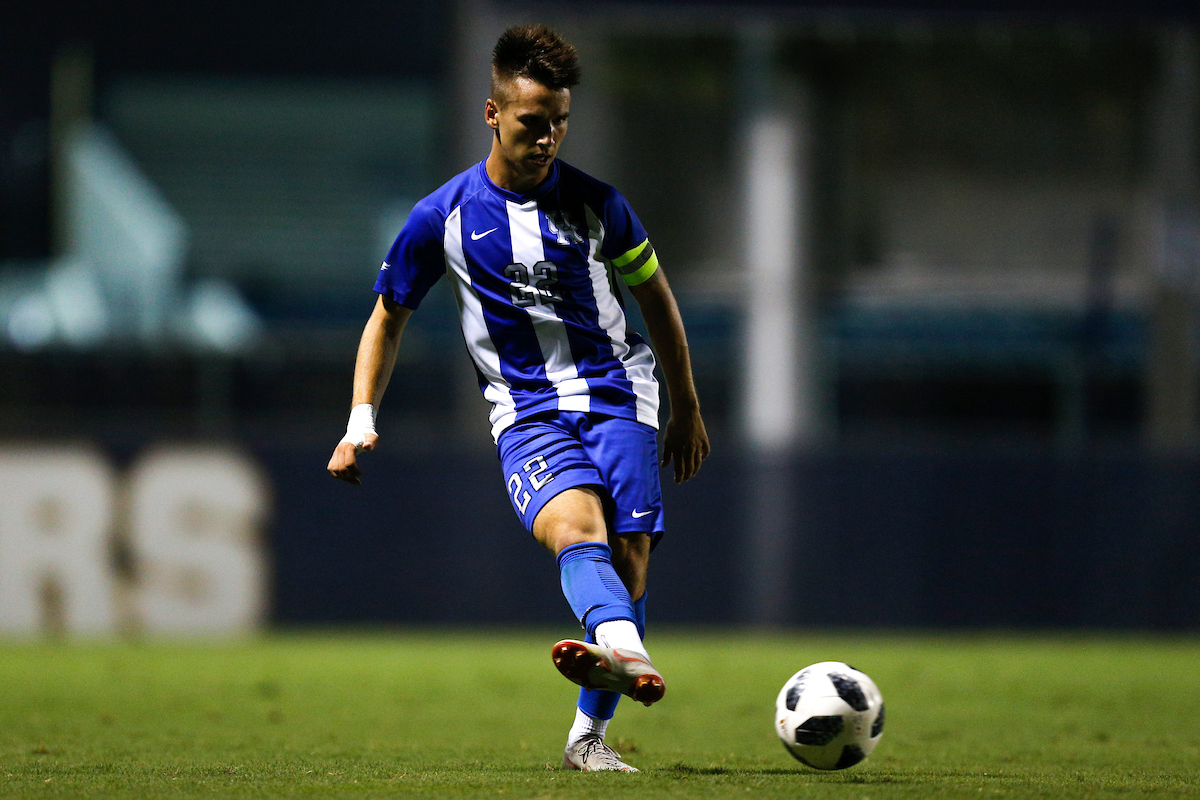 Tanner Hummel.

Men's Soccer falls to Florida International 3-2.

Photo by Michael Reaves | UK Athletics