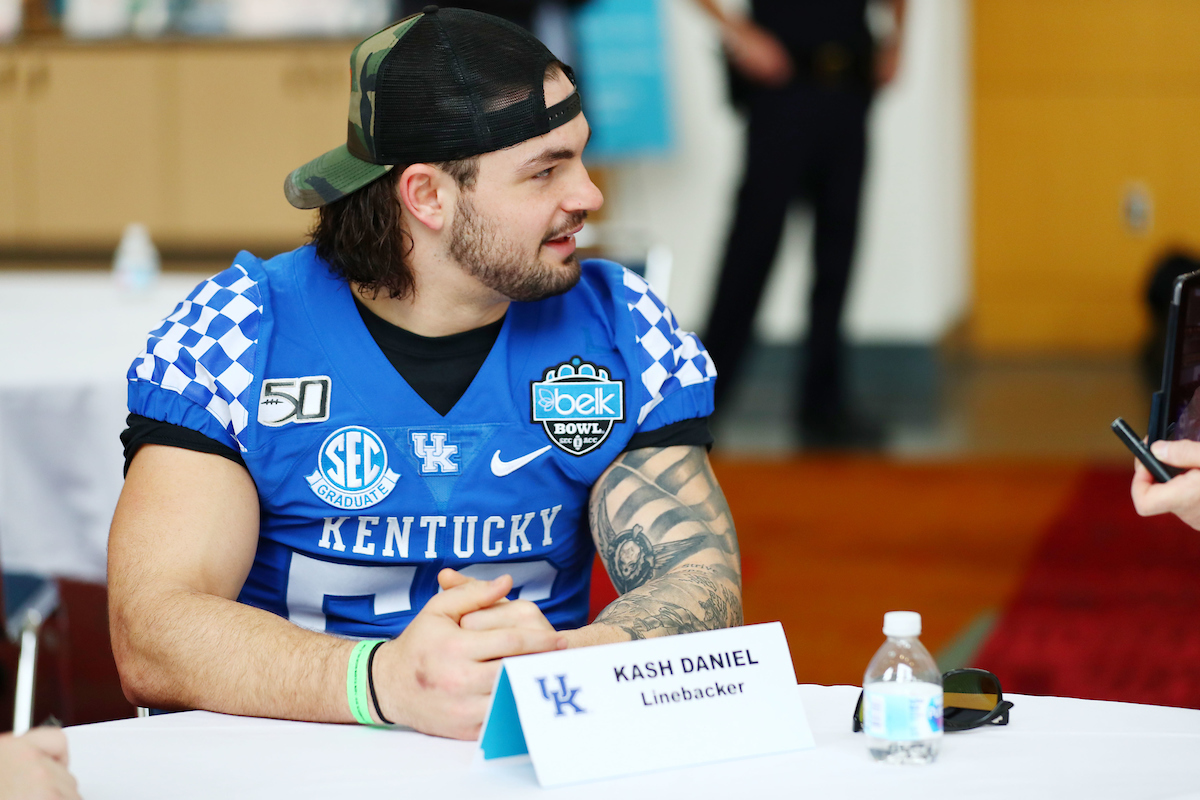 Kash Daniel
Belk Bowl Media Day

Photo by Britney Howard | Staff
