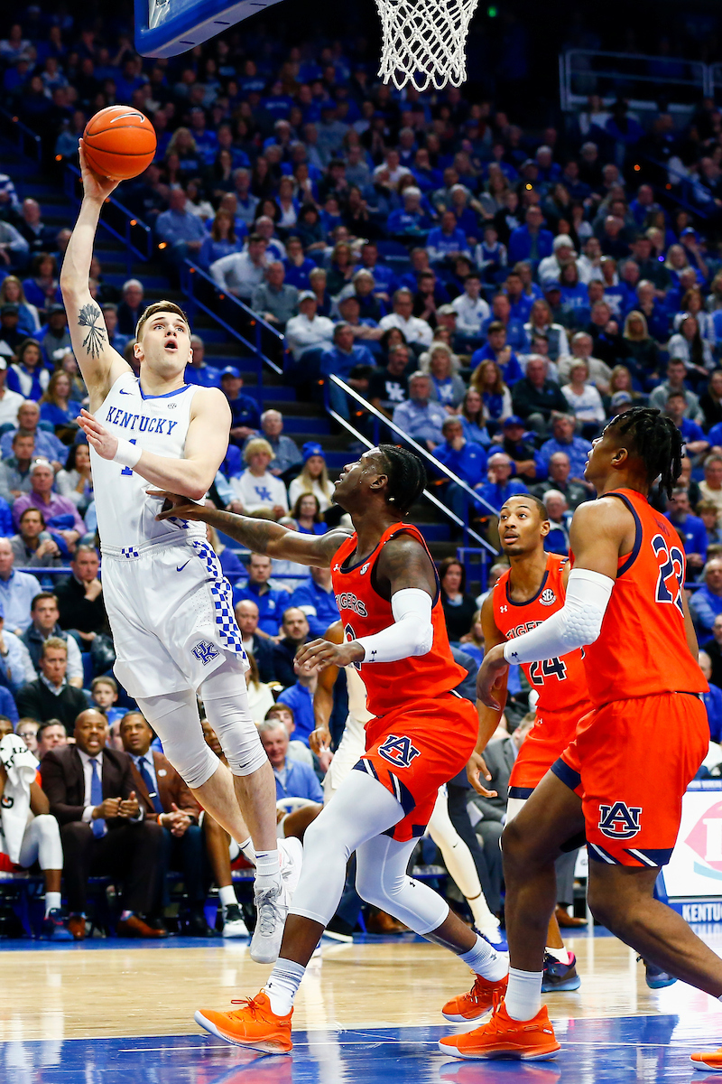 Nate Sestina. 

UK beat Auburn 73-66. 

Photo By Barry Westerman | UK Athletics