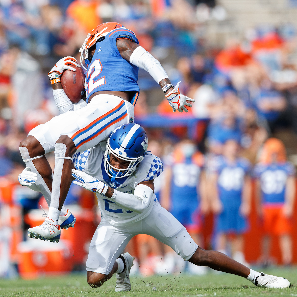 QUANDRE MOSELY.

Kentucky falls to Florida, 34-10.

Photo by Elliott Hess | UK Athletics