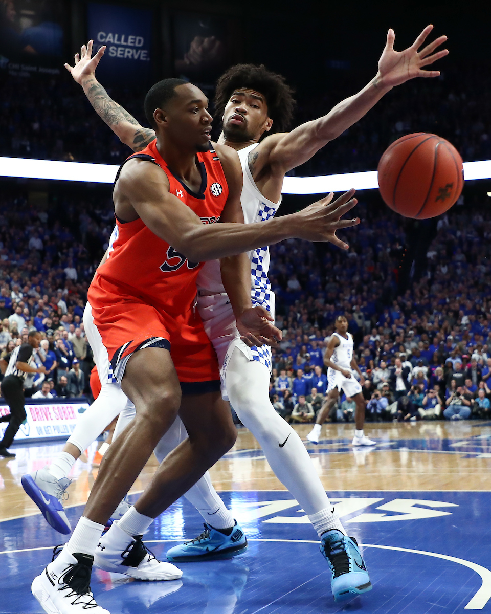Nick Richards.

UK beat Auburn 73-66.

Photo by Elliott Hess | UK Athletics