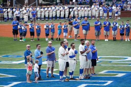 The University of Kentucky baseball team falls to Mississippi State, 18-8, Sunday, May 13, 2018 in the final home game at Cliff Hagen Stadium in Lexington, Ky.

Photo by Elliott Hess | UK Athletics