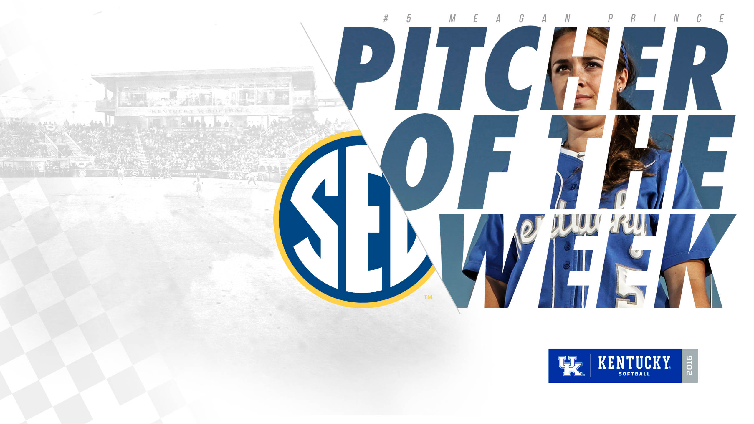 Kentucky’s Meagan Prince Awarded SEC Pitcher of the Week