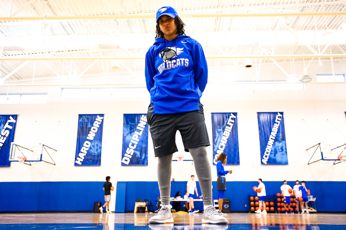 Amber Smith.

Kentucky Women’s Basketball Practice. 

Photo by Eddie Justice | UK Athletics