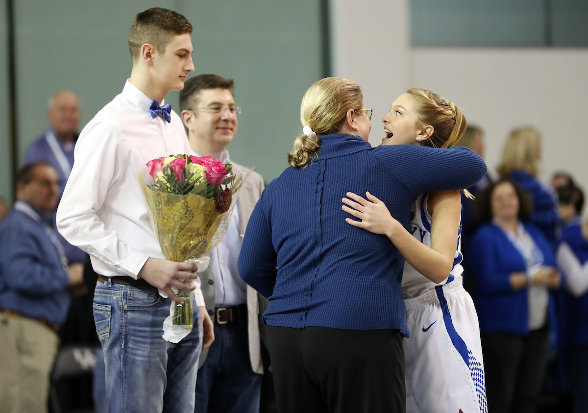 Paige Poffenberger

The UK Women's Basketball team beat LSU on Senior Day on Sunday, February 24, 2019.

Photo by Britney Howard | UK Athletics