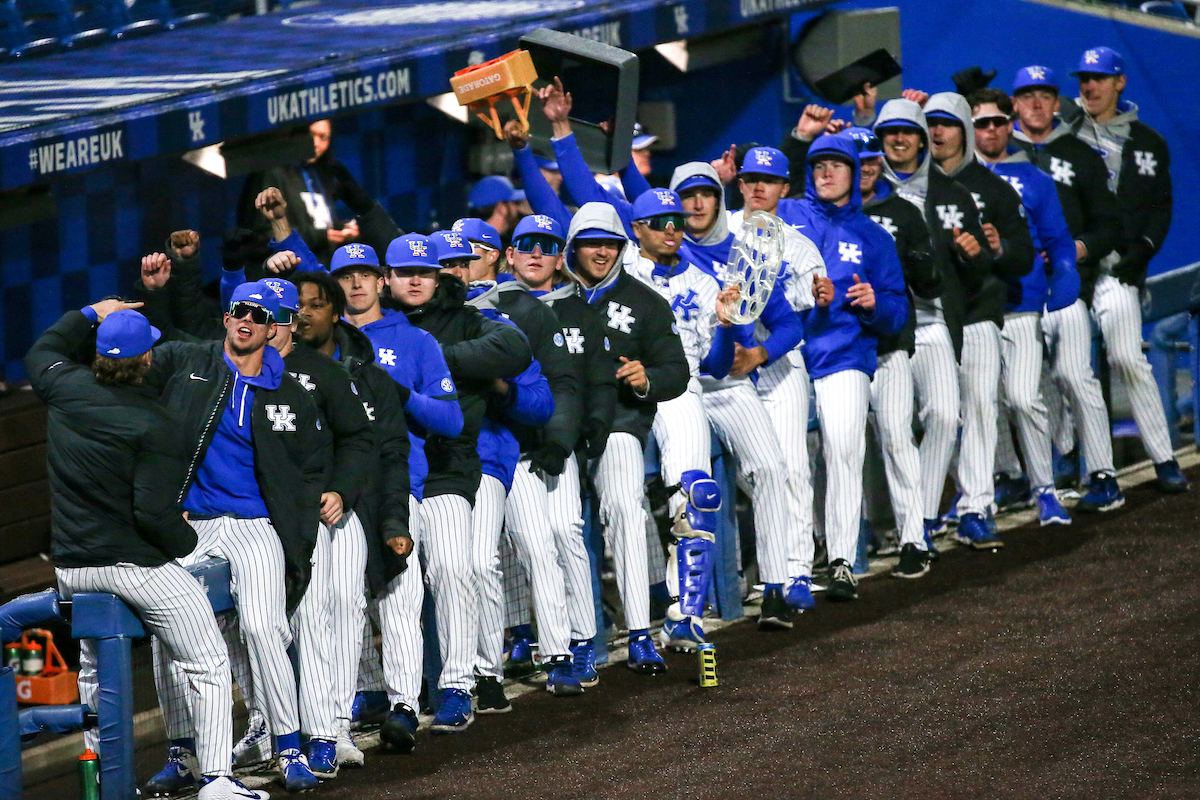 Team.

Kentucky loses to Ole Miss 1-2.

Photo by Sarah Caputi | UK Athletics