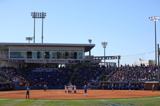 John Cropp Stadium.University of Kentucky softball vs. Auburn on Senior Day. Game 1.Photo by Quinn Foster | UK Athletics