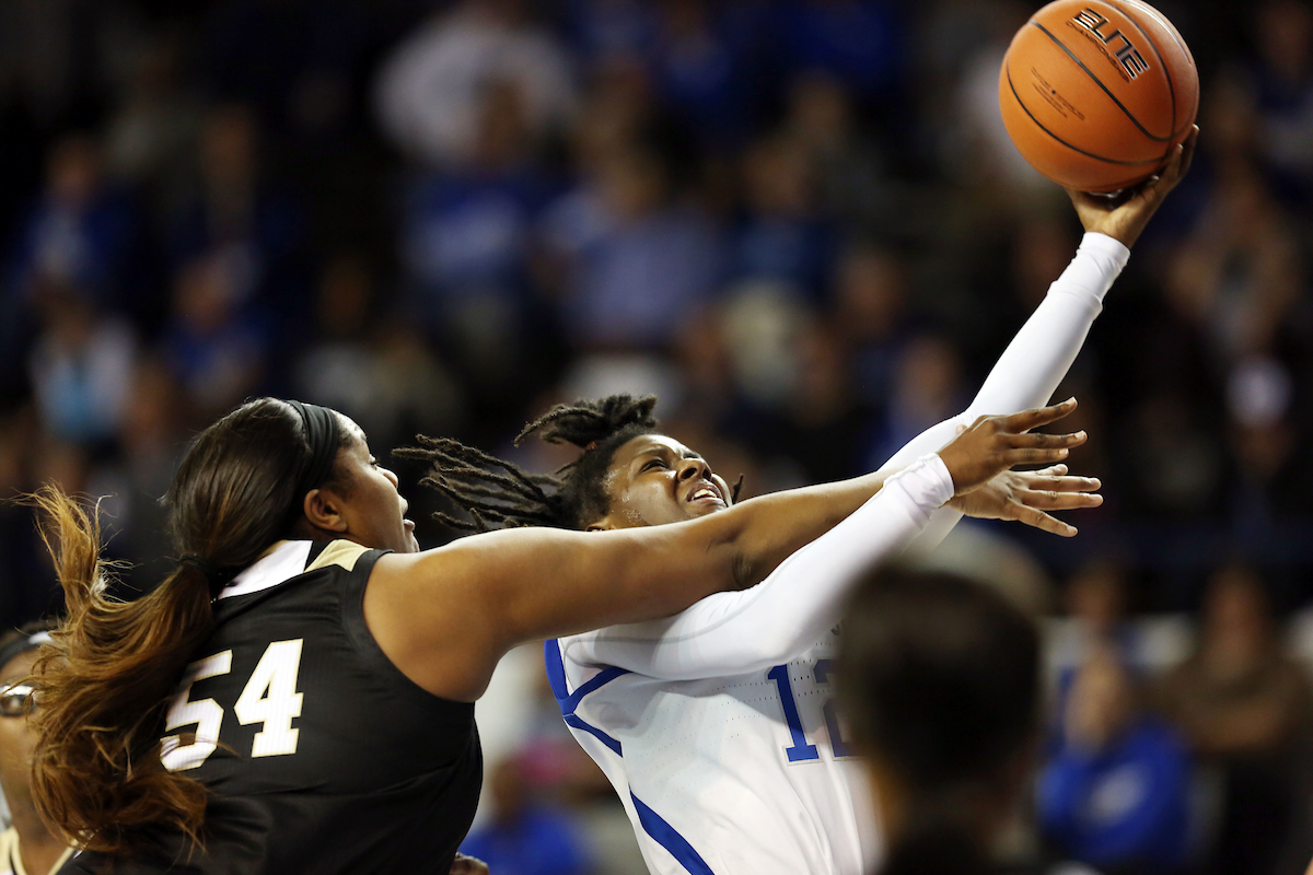 Amanda Paschal

UK Women's Basketball beats Alabama State on Wednesday, November 7, 2018 .

Photo by Britney Howard | UK Athletics