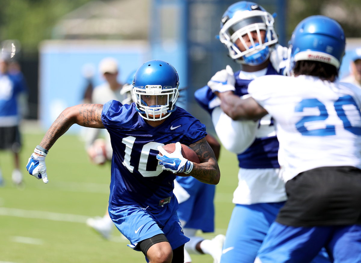 Asim A.J. Rose

The Football Team Fan Day on Saturday, August 4,  2018. 

Photo by Britney Howard | UK Athletics