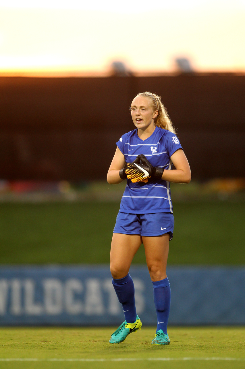 Hannah Leonard.

The University of Kentucky women's soccer team beat SIUE 2-1 in the Cat's season opener on Friday, August 17th, 2018, at The Bell in Lexington, Ky.

Photo by Quinlan Ulysses Foster I UK Athletics