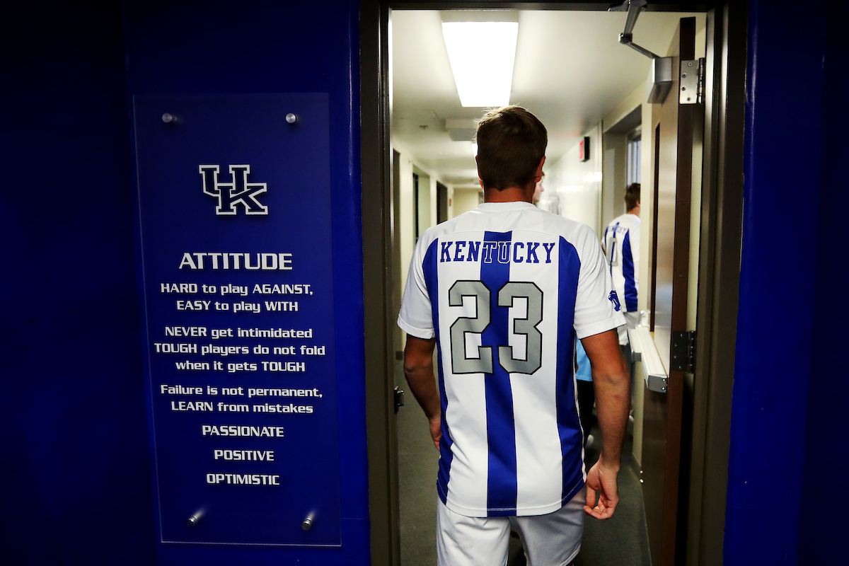 Cole Guidon.

UK men's soccer defeats ODU to win Conference USA on Friday, November 2nd, 2018 at The Bell in Lexington, Ky.

Photo by Quinn Foster