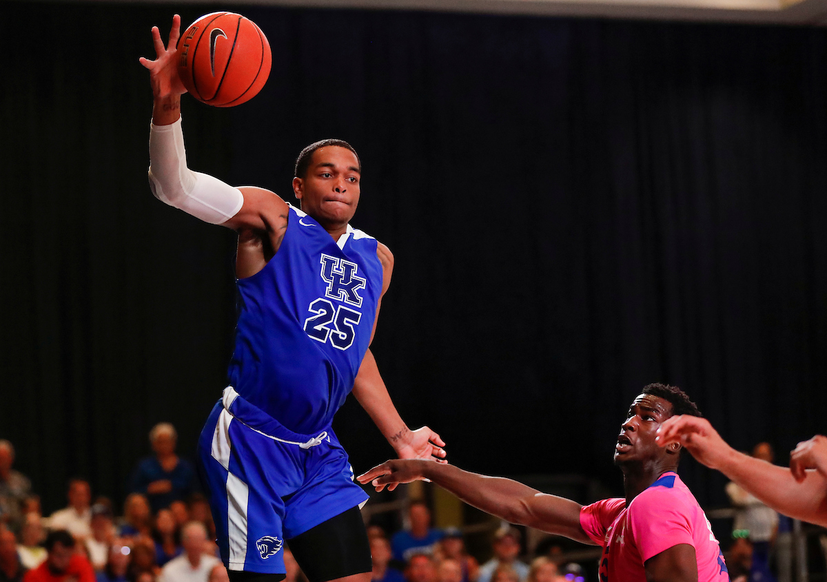 PJ Washington.

The University of Kentucky men's basketball team beat Serbia's Mega Bemax 100-64 at the Atlantis Imperial Arena in Paradise Island, Bahamas, on Saturday, August11, 2018.

Photo by Chet White | UK Athletics