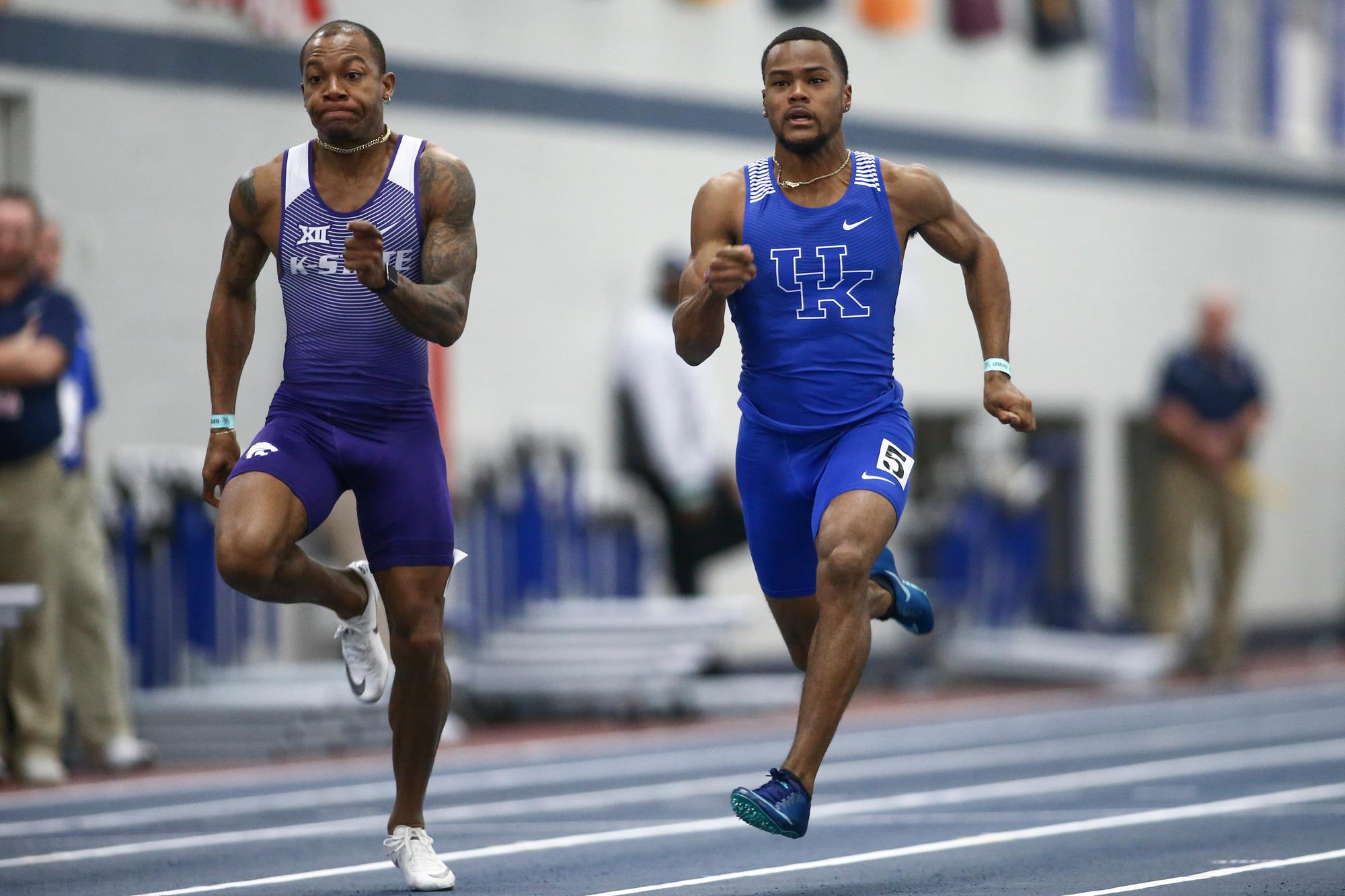 Langston Jackson Sets New 200m School Record on Friday