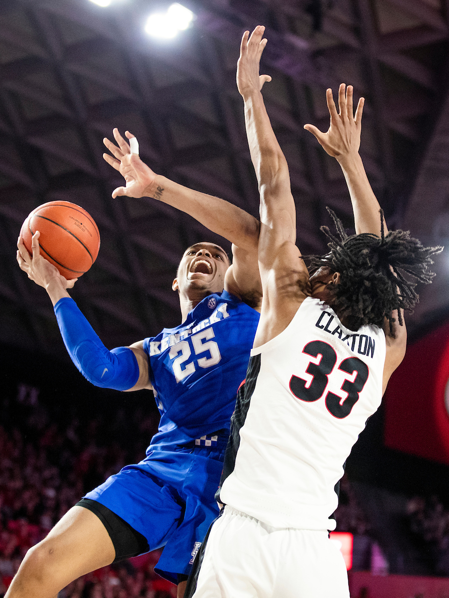 PJ Washington.

Kentucky beat Georgia 69-49 at Stegeman Coliseum in Athens, Ga., on Tuesday, January 15, 2019.

Photo by Chet White | UK Athletics