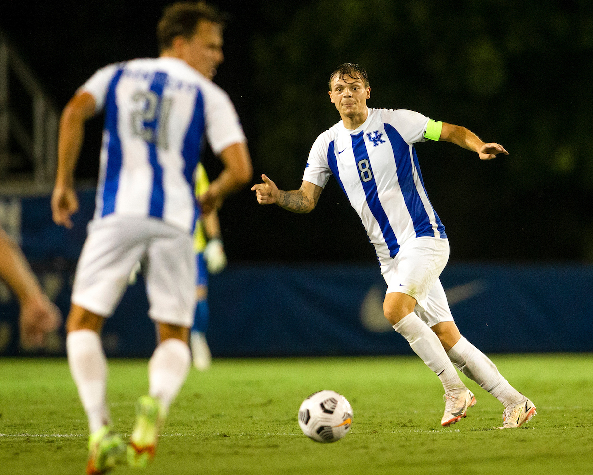 Marcel Meinzer.

Kentucky beats Wright St. 3-0.

Photo by Grace Bradley | UK Athletics