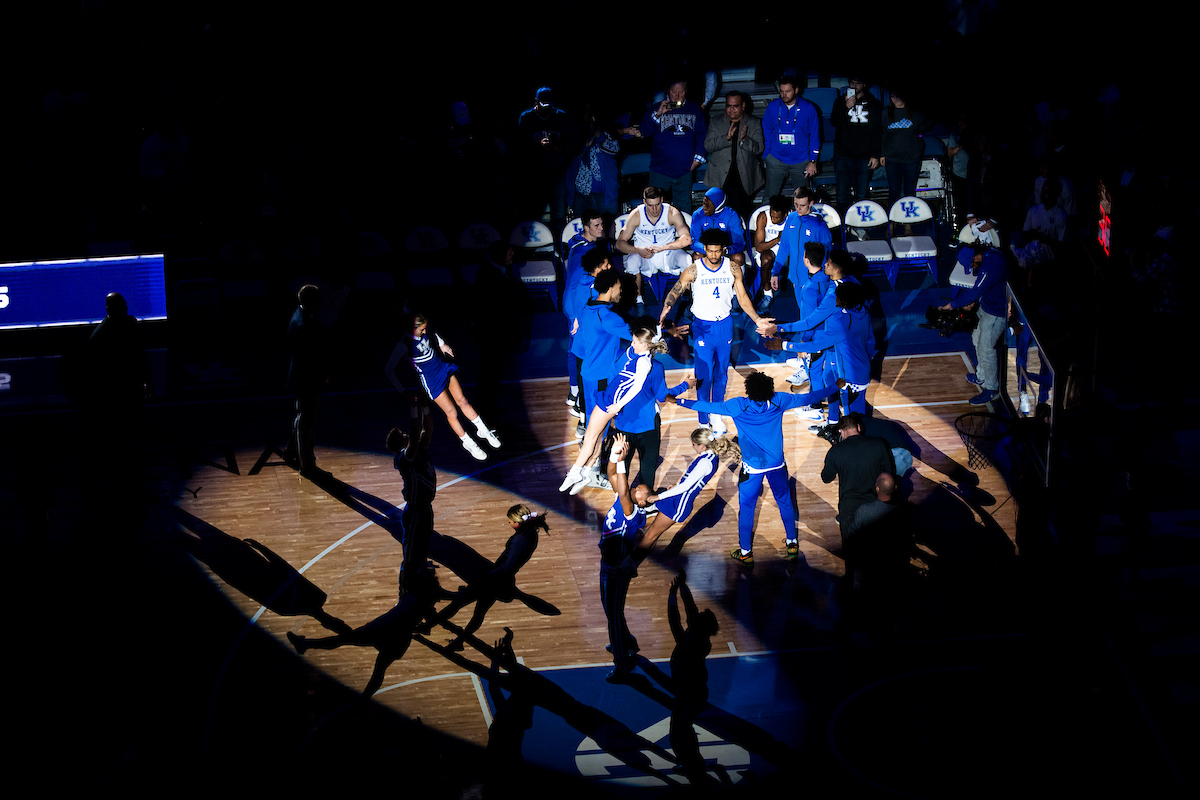 Nick Richards.

UK falls to Evansville 67-64.

Photo by Chet White | UK Athletics