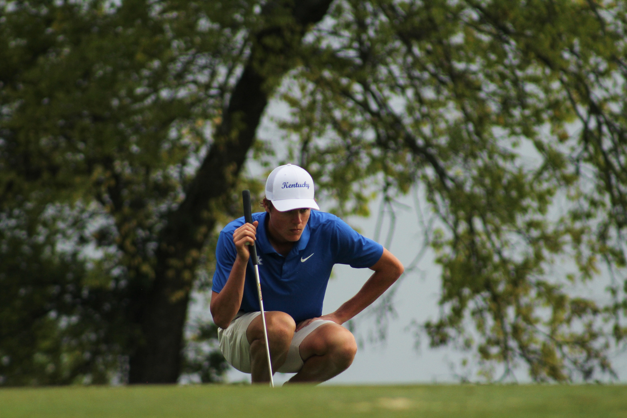 Stockard Shoots 1-Under, Men’s Golf Climbs to T-11 at Williams Cup