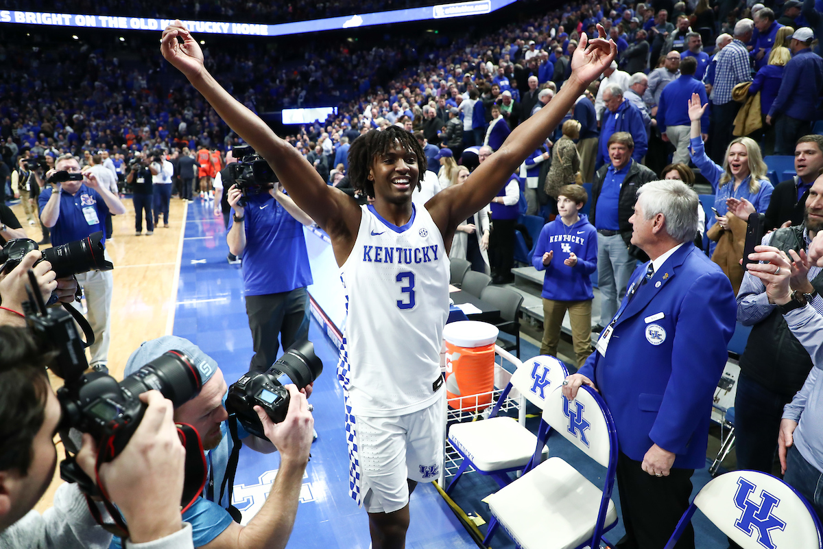 Tyrese Maxey.

UK beat Auburn 73-66.

Photo by Elliott Hess | UK Athletics