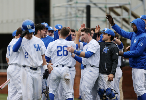 Luke Heyer
The University of Kentucky baseball team beat Oakland on Saturday, February 24. 2018 at the Cliff.

Photo by Britney Howard | UK Athletics