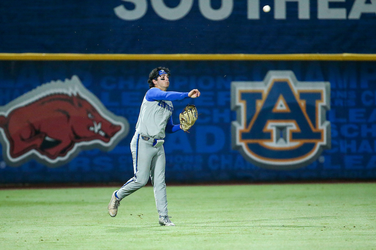 Hunter Jump.

Kentucky loses to LSU 6-11.

Photo by Sarah Caputi | UK Athletics
