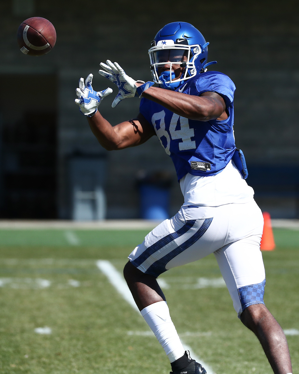 MARVIN "B.J." ALEXANDER.

Spring Practice.

Photo by Elliott Hess | UK Athletics