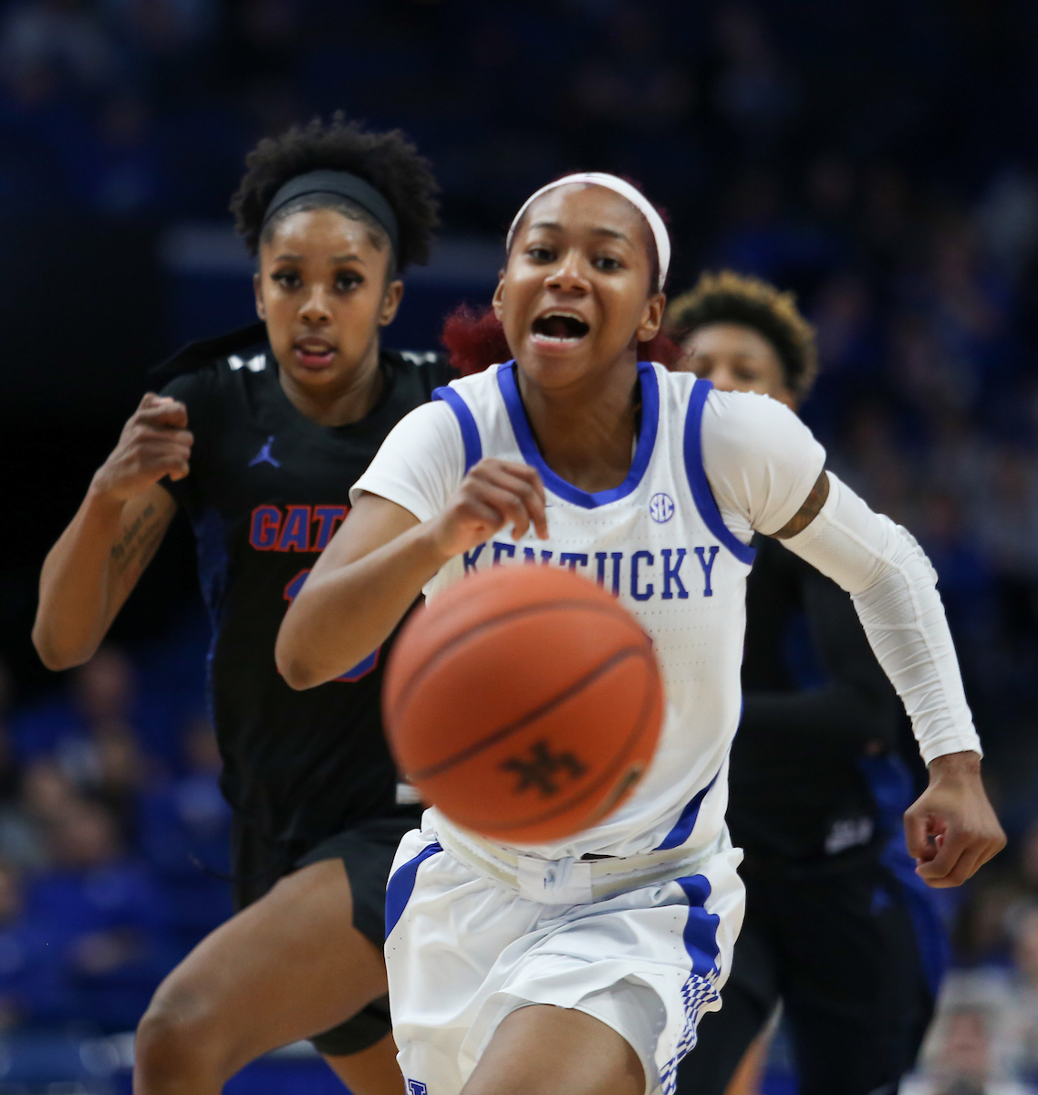 Jaida Roper

The UK Women's Basketball team beat Florida 62-51. 

Photo by Hannah Phillips | UK Athletics
