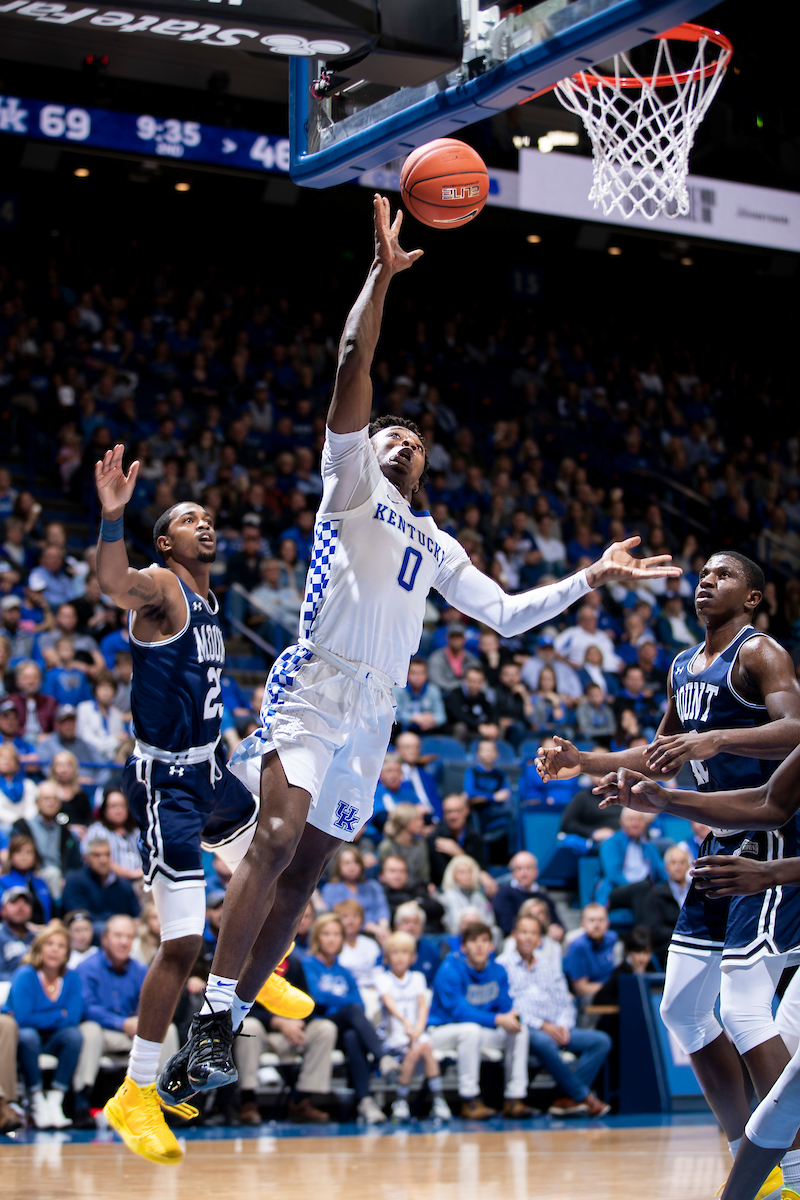 Ashton Hagans.

Kentucky beat Mount St. Mary’s 82-62.

Photo by Chet White | UK Athletics