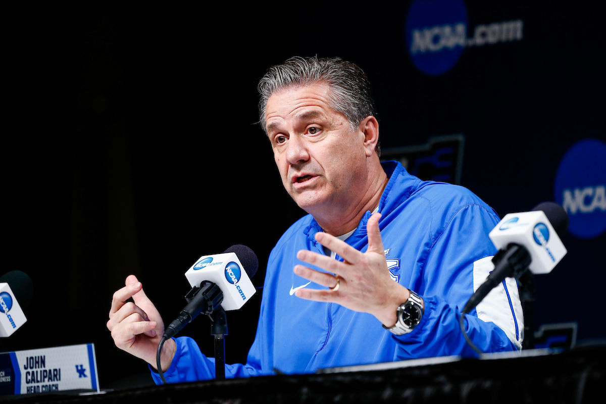 John Calipari.

Practice and pressers. 

Photo by Chet White | UK Athletics