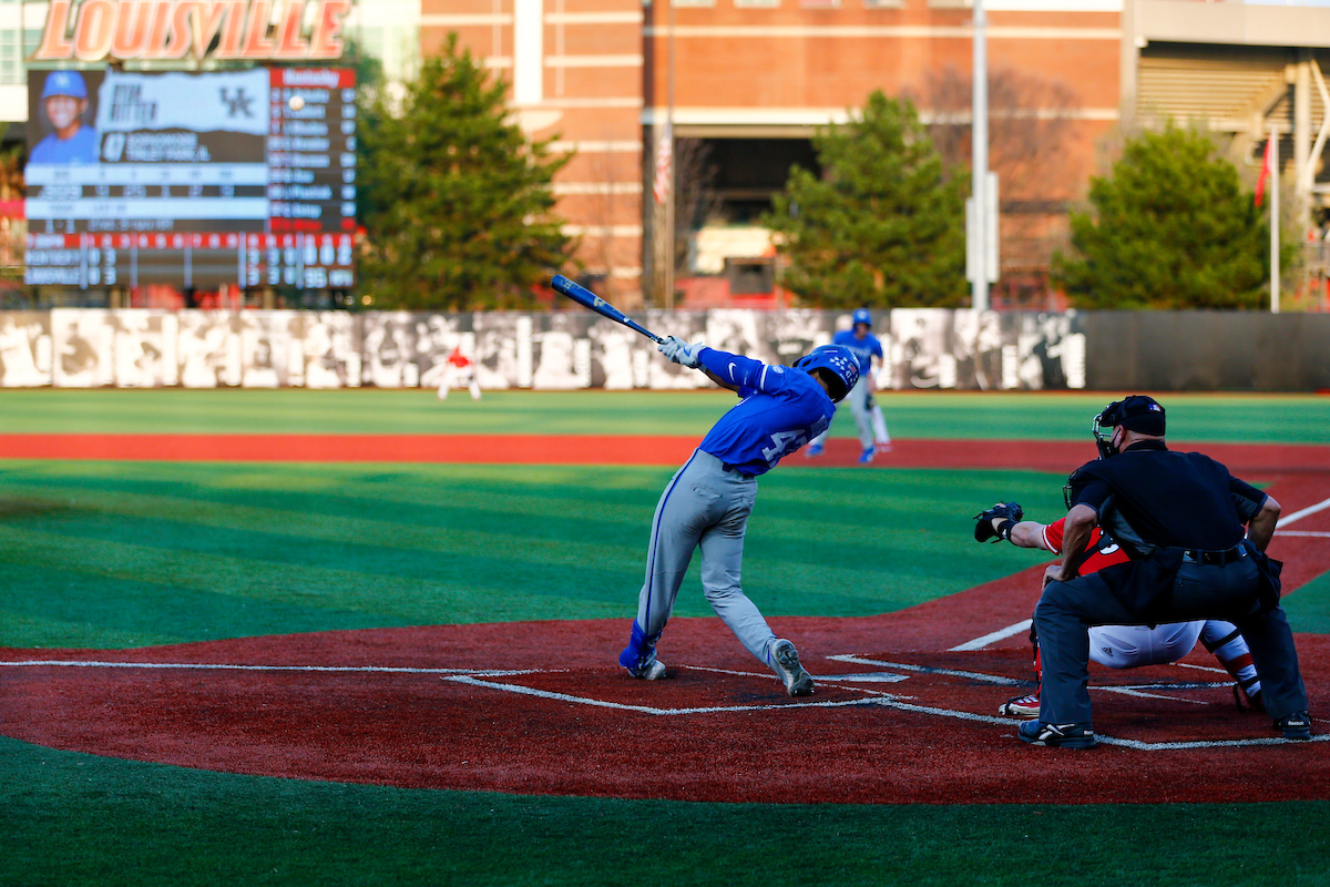 Ryan Ritter. 

Kentucky beats Louisville, 11-7. 

Photo By Barry Westerman | UK Athletics