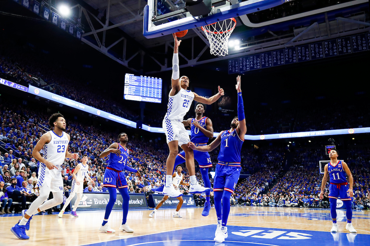 PJ Washington.

The UK men's basketball team beat Kansas 71-63 at Rupp Arena on Saturday, January 26, 2019.

Photo by Chet White| UK Athletics