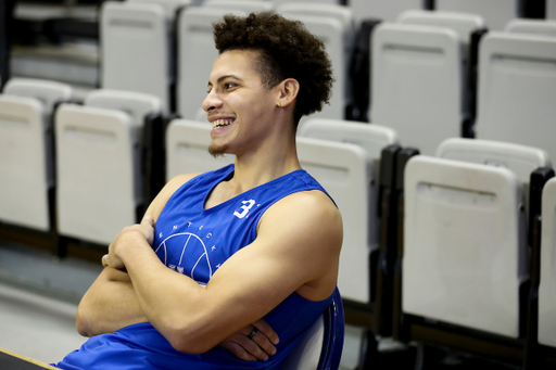 Kellan Grady.

UK men’s basketball media day.

Photos by Chet White | UK Athletics