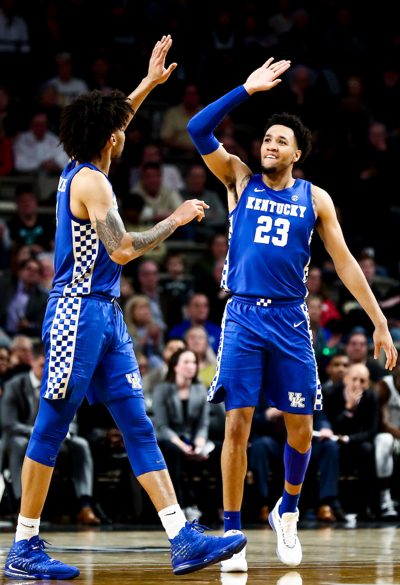 Nick Richards. EJ Montgomery.

Kentucky beat Vanderbilt 78-64.

Photo by Chet White | UK Athletics