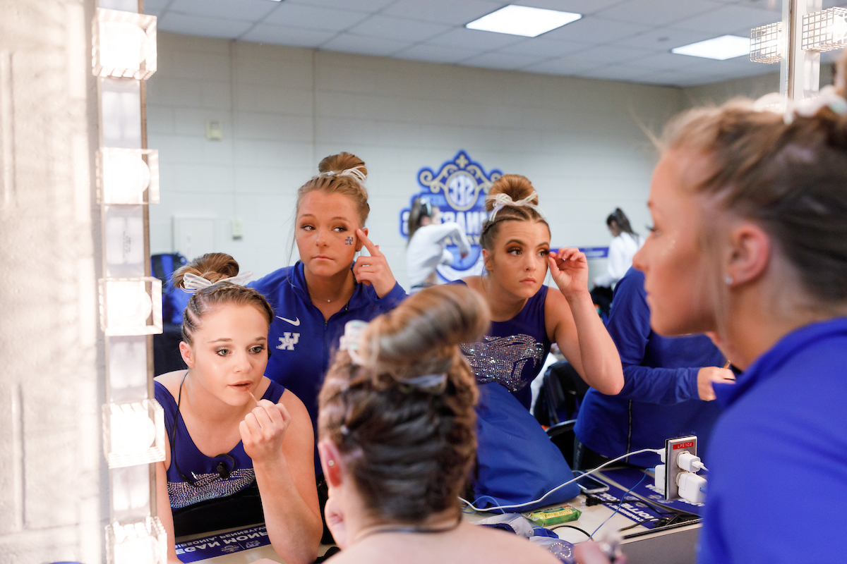Mollie Korth. Megan Monfredi.


Gymnastics scores 196.225 at SEC Championship.

 
Photo by Elliott Hess | UK Athletics